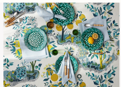 Matouk Citrus Garden Tablecloth