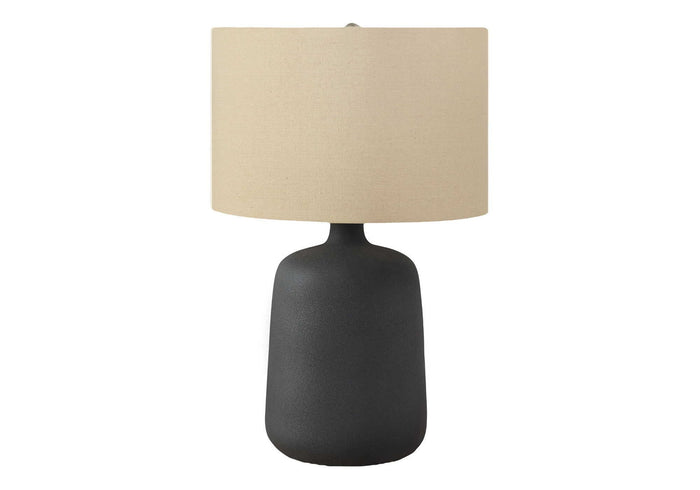 Matte Black Contemporary Table Lamp [Online Only]
