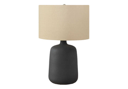 Matte Black Contemporary Table Lamp [Online Only]