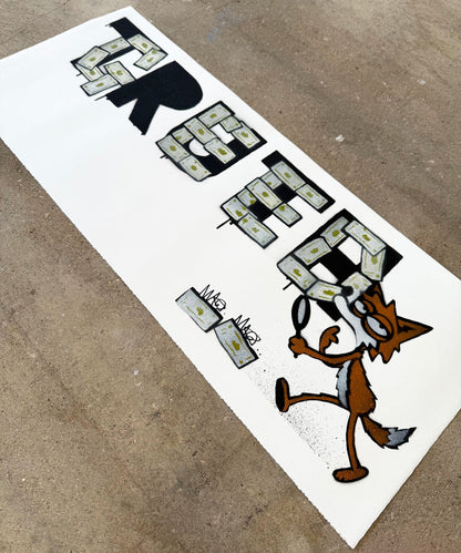 MAU MAU - Follow the Money - ORIGINAL ON PAPER, ed 25