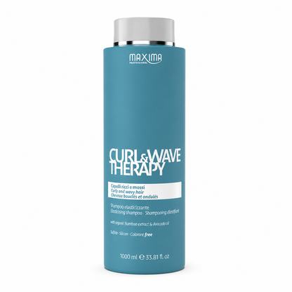 Maxima Curl & Wave Therapy Elasticising Shampoo 1000ml