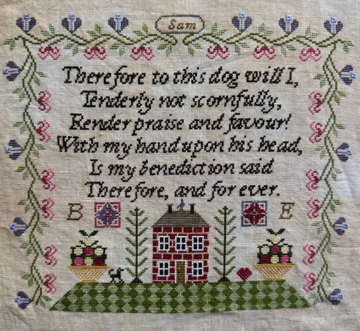 Maximum Cross Stitch - An Ode to a Good Dog - Booklet Chart and/or Roxy Floss Pack