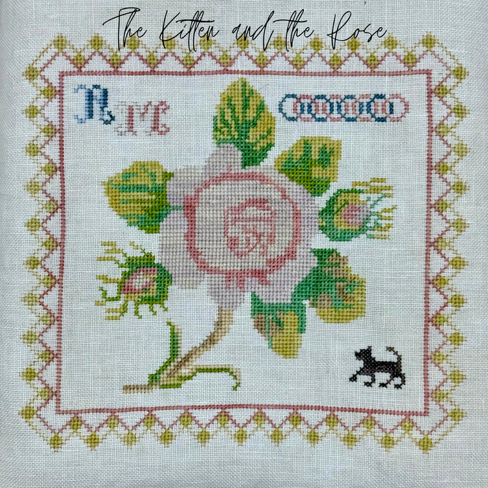 Maximum Cross Stitch - The Lady of The Land - Booklet Chart and/or Roxy Floss Pack