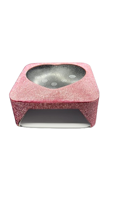Medicure Dryer Glitter Heart Design