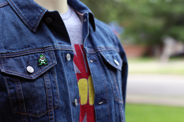 Mega Man Leaf Shield 3-Pin Set