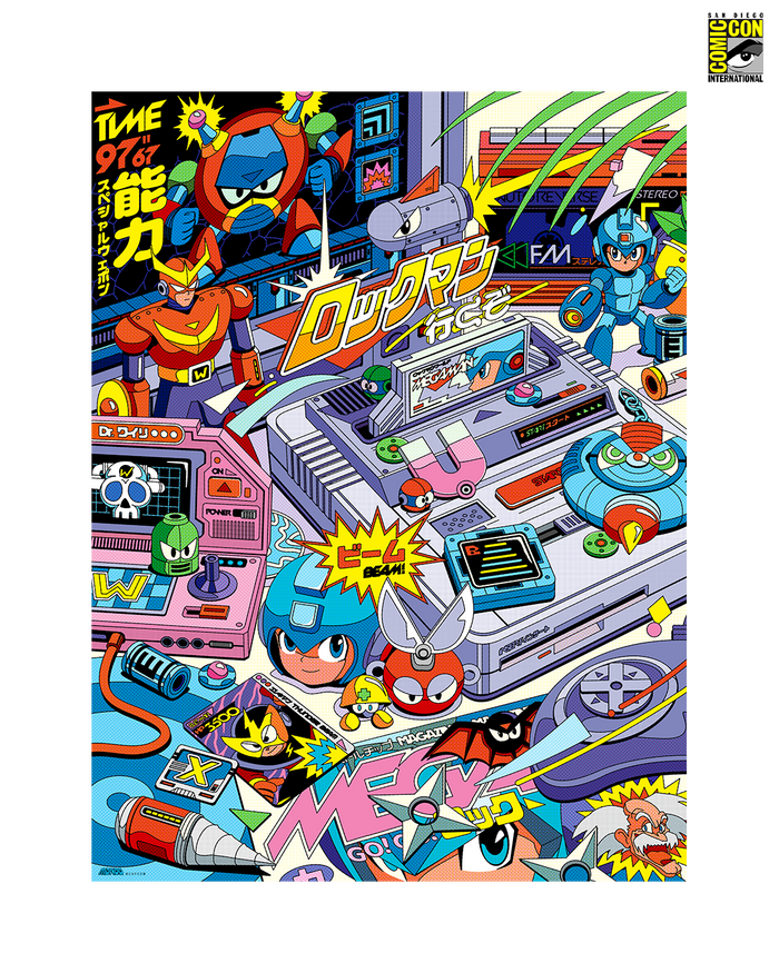 Mega Man Poster