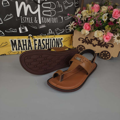 Men Camel Sandals - Maha fashions -  Men Footwear