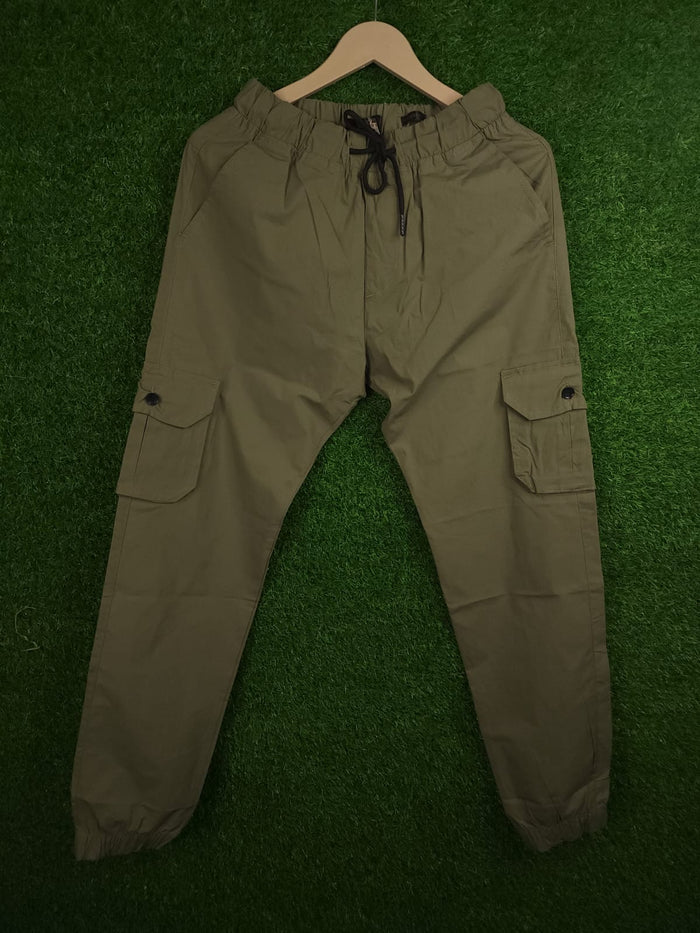 Men Green Cargo - Maha fashions -  Men Clothing