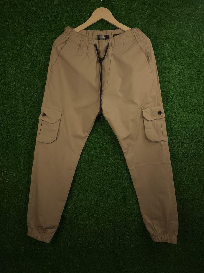 Men Khaki Cargo - Maha fashions -  Men Clothing