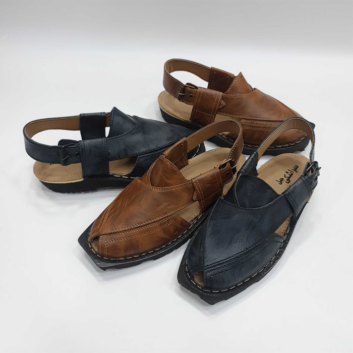 Men Peshawri Sandals - Maha fashions -  Sandals