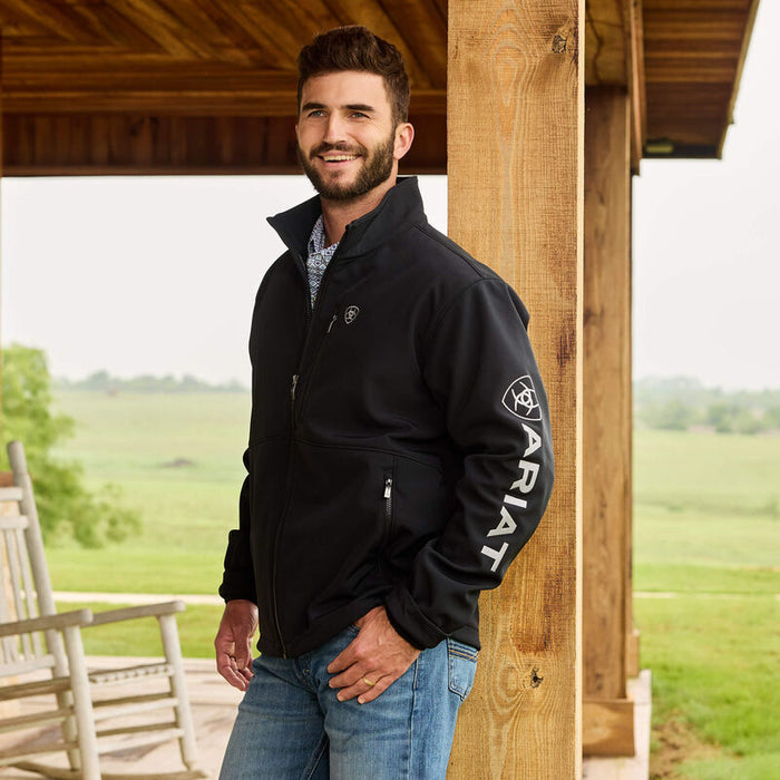 Mens Ariat Team Logo Rodeo Softshell Jacket