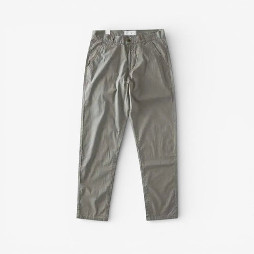 American retro fit-elastic pants - AntoniosClothing - Gray green