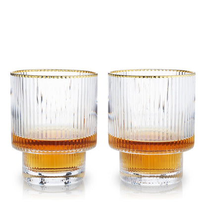 Meridian Crystal Tumblers Set of 2 (Online Only)