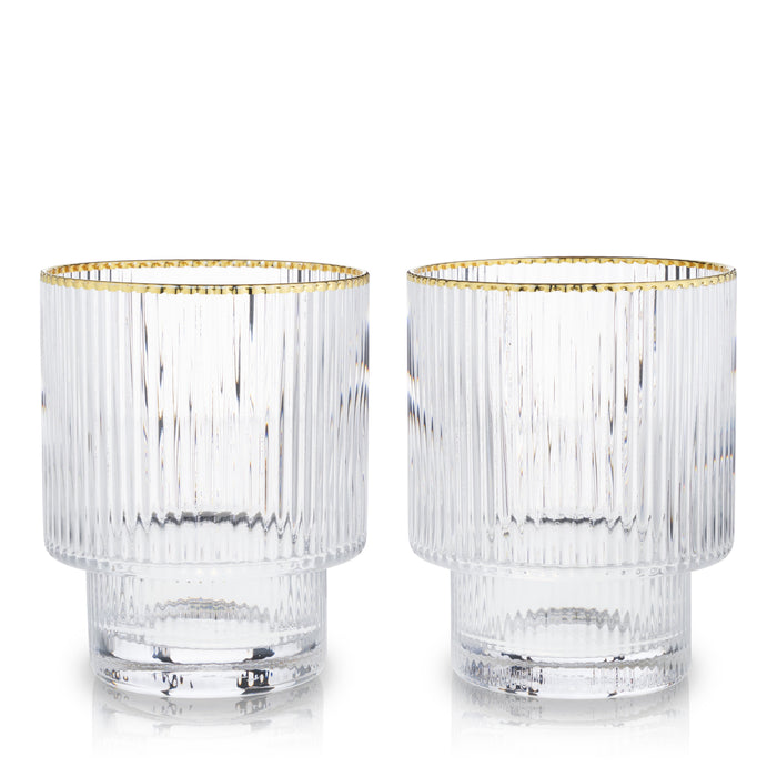 Meridian Crystal Tumblers Set of 2 (Online Only)