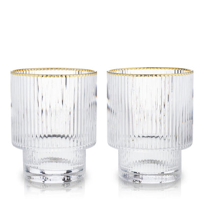 Meridian Crystal Tumblers Set of 2 (Online Only)