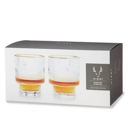 Meridian Crystal Tumblers Set of 2 (Online Only)