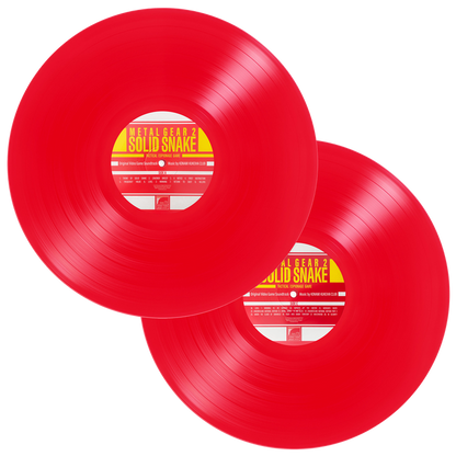 Metal Gear 2: Solid Snake - Original Video Game Soundtrack 2XLP