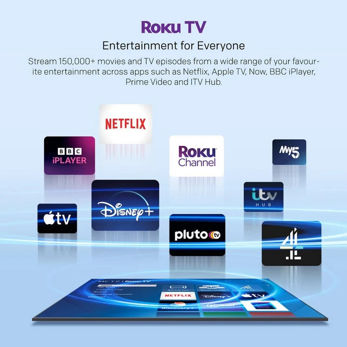 Metz 43MRF6000ZUK 43 Inch MRF6000Z 4K Ultra HD HDR DLED Smart TV with Freely 2025