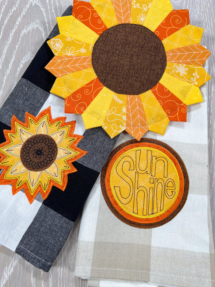MGQS Monthly Kitchen Kits, August - Sewing and Embroidery Designs ONLY(Downloadable)