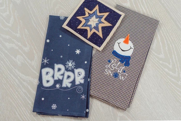 BRR Kitchen machine embroidery set