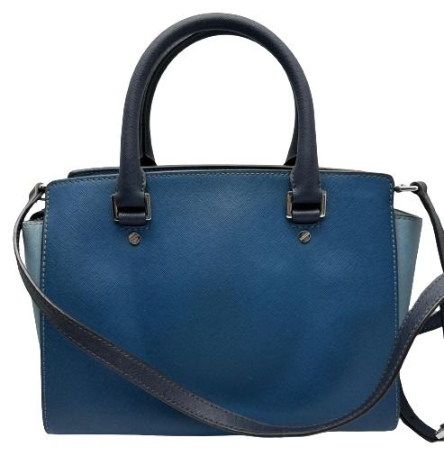 Michael Kors Blue Colour Leather Shoulder Bag