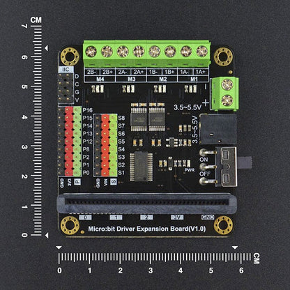 micro:Driver - Driver Expansion Board for micro:bit by DFRobot - The Pi Hut