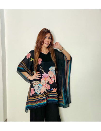 Midnight Bloom Kaftan New Arrivals