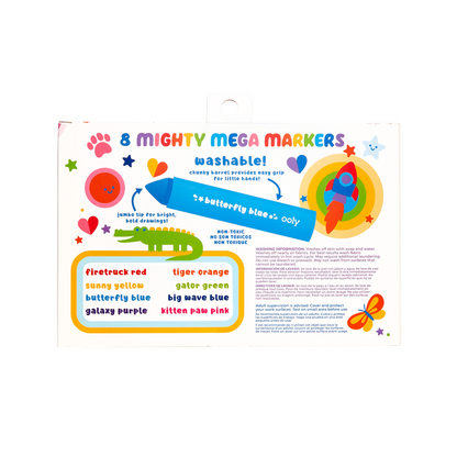 OOLY Mighty Mega Markers set of 8 in packaging