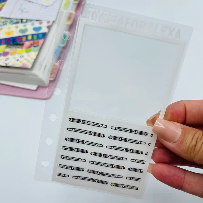 Mildiner Pattern Pocket Dash for Notebook Planners