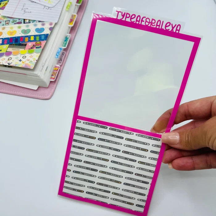 Mildiner Pattern Pocket Dash for Notebook Planners