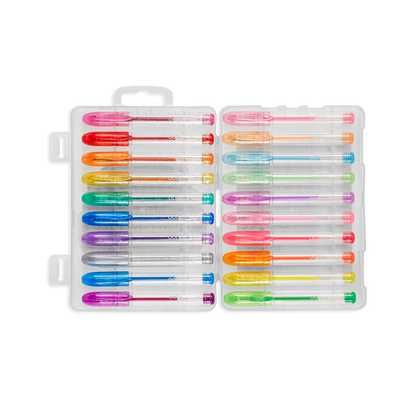 OOLY Mini Doodlers Scented Gel Pens - Set of 20 in case