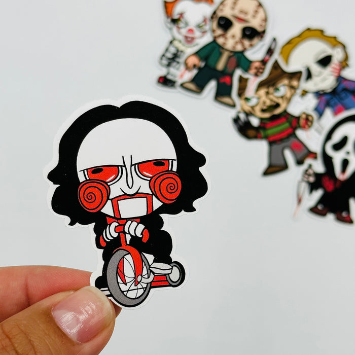 Mini Horror Character Vinyl Stickers