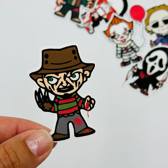 Mini Horror Character Vinyl Stickers