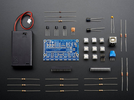 MiniPOV 4 Kit - DIY Full-Color POV and Light Painting Kit (v4.0) [Discontinued] by Adafruit - The Pi Hut