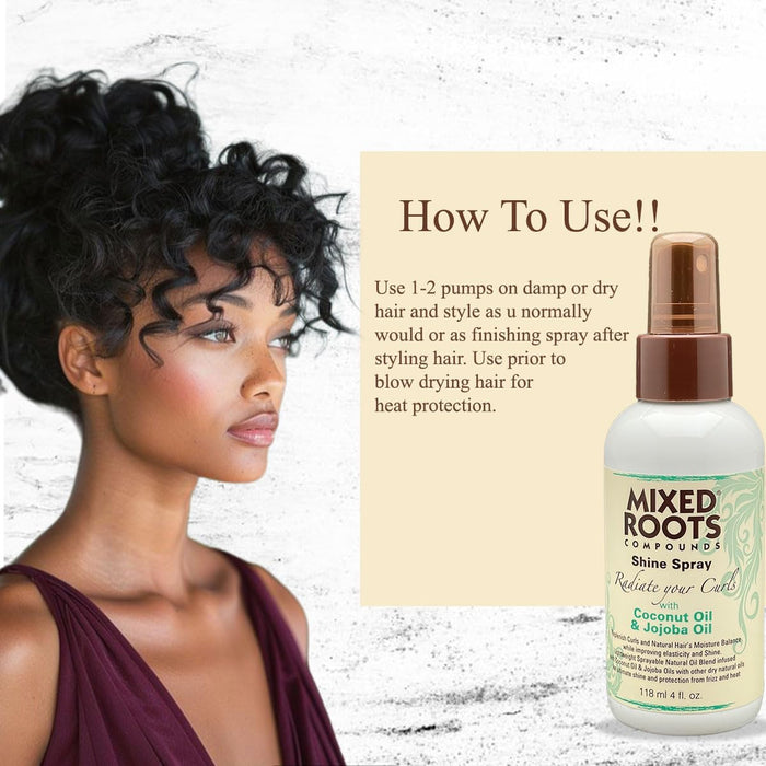 Mixed Roots Shine Spray 118ml
