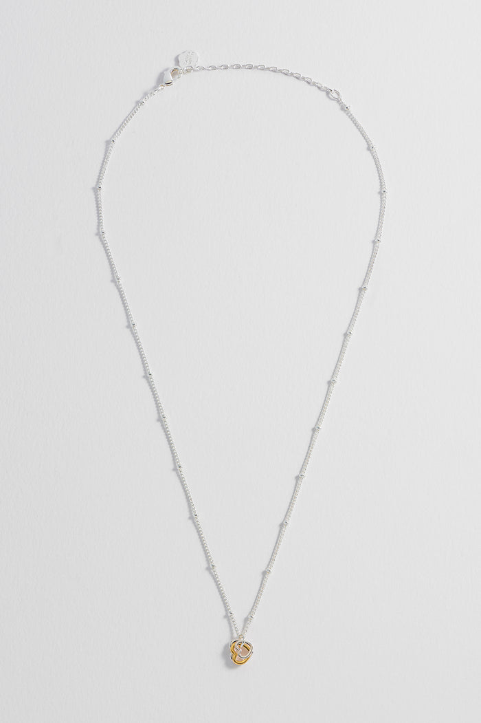 Mixed Triple Heart Necklace