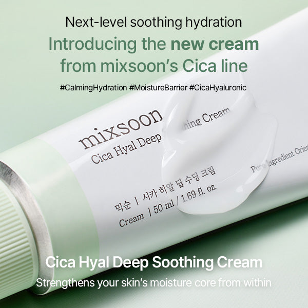 mixsoon Cica Hyal Deep Soothing Cream 50ml
