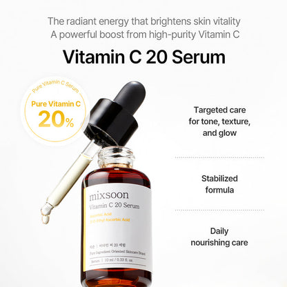 mixsoon Vitamin C 20 Serum 10ml