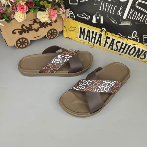 MJAF-004 Brown - Maha fashions -  Men Footwear