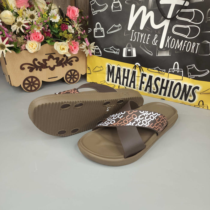 MJAF-004 Brown - Maha fashions -  Men Footwear