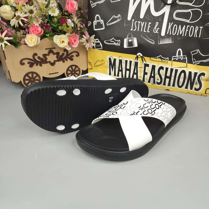 MJAF-004 White - Maha fashions -  Men Footwear