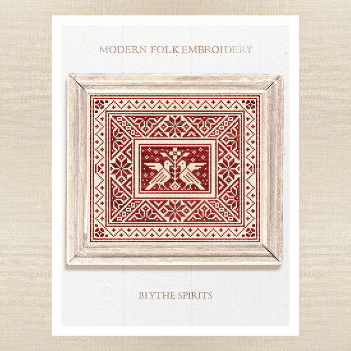 Modern Folk Embroidery - Blythe Spirits - Booklet Chart IH