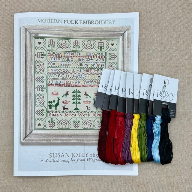Modern Folk Embroidery - Susan Jolly 1890 - Booklet Chart