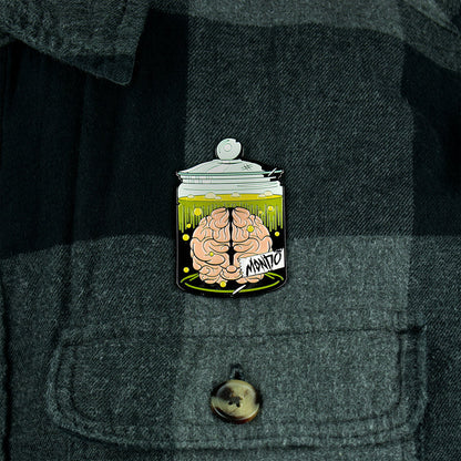 Mondo Pickled Brain Enamel Pin
