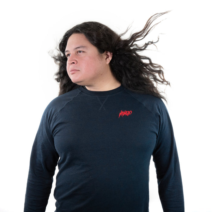 Mondo Thrasher Embroidered Crew Neck Sweatshirt