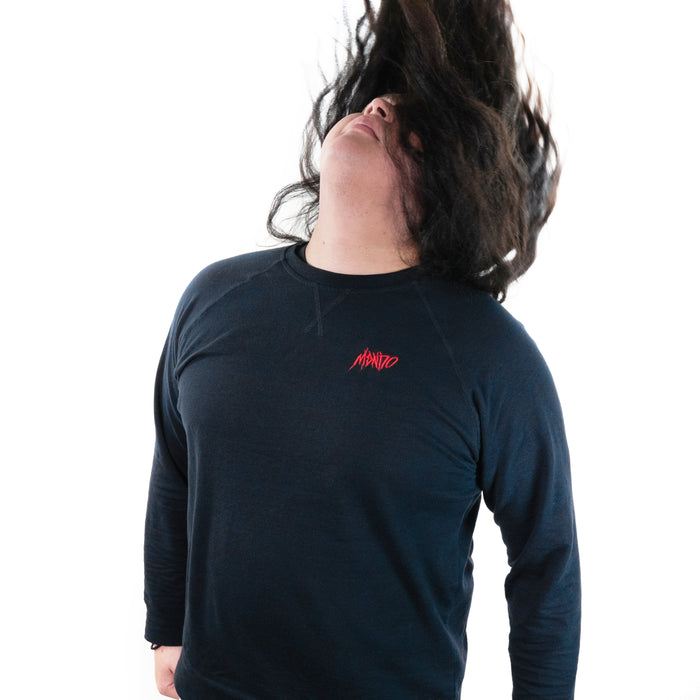Mondo Thrasher Embroidered Crew Neck Sweatshirt