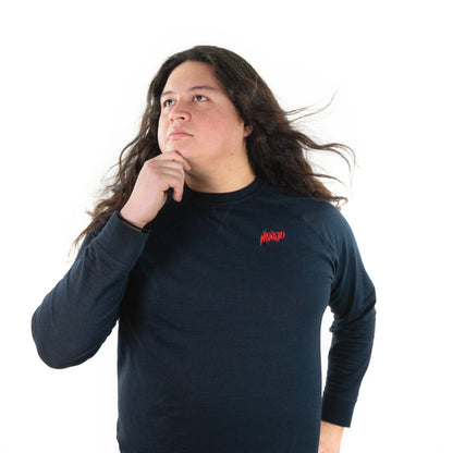 Mondo Thrasher Embroidered Crew Neck Sweatshirt