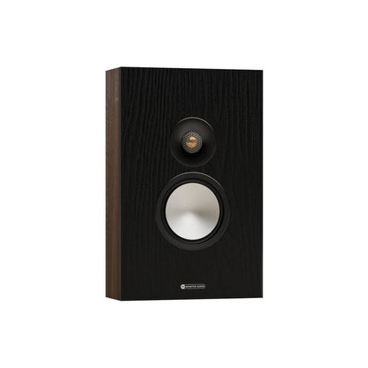 Monitor Audio Bronze On-Wall 7G Slim 2-Way Speaker Single Walnut Walnut