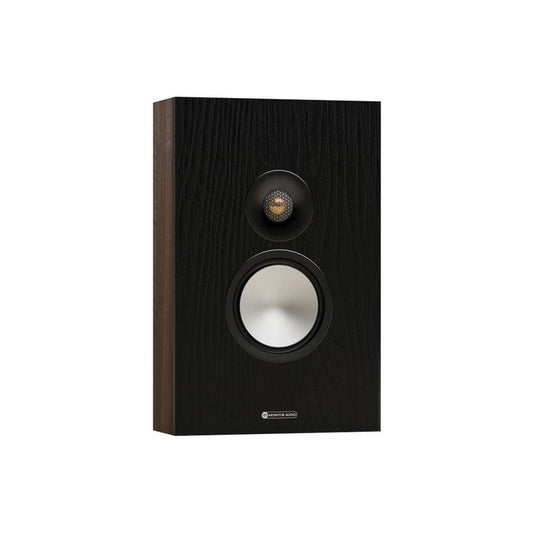 Monitor Audio Bronze On-Wall 7G Slim 2-Way Speaker Single Walnut Walnut