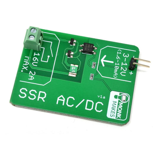 MonkMakes Solid State Relay Board [Discontinued] by Monk Makes - The Pi Hut